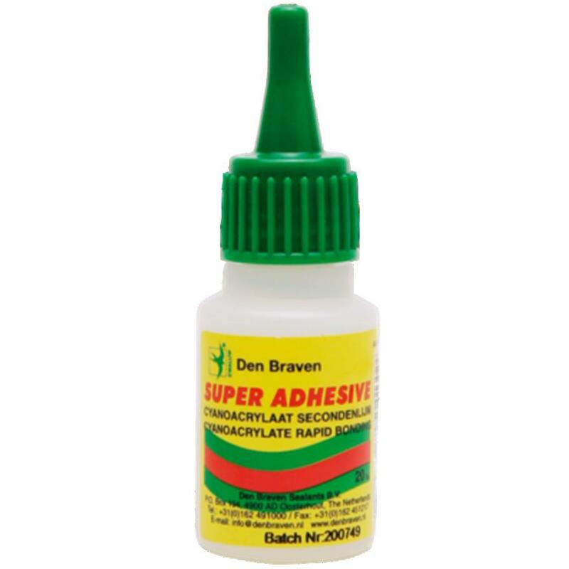 COLLE À PRISE RAPIDE   20ML SUPER ADHESIVE  ZWALUW