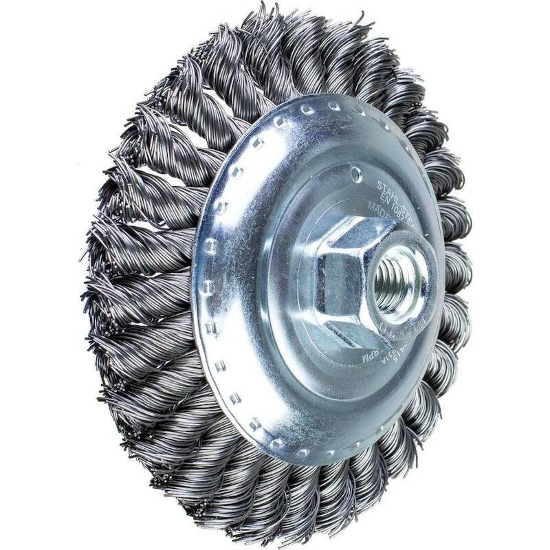 BROSSE CONIQUE 125MM        KBG ACIER        PFERD