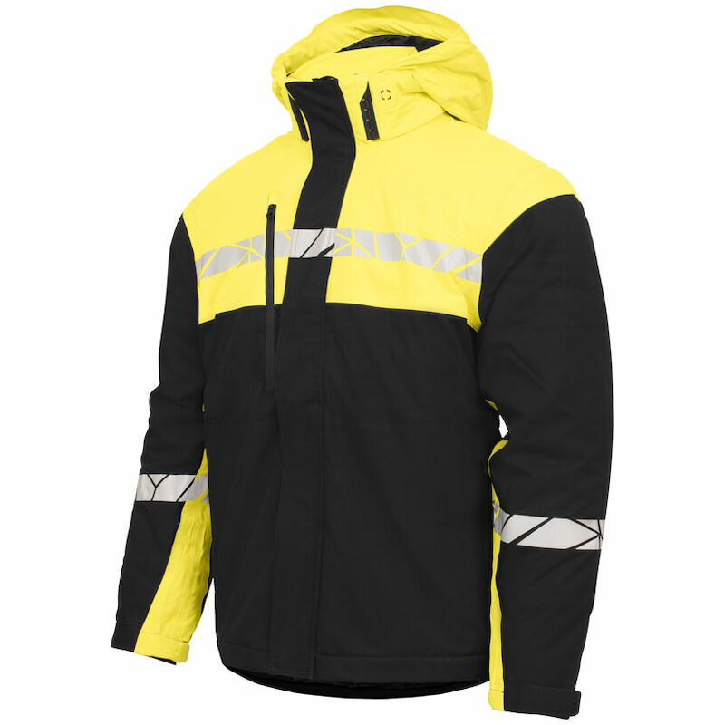 JAS SOFTSHELL GEVOERD       7415 ZW/GE  4XL PROJOB