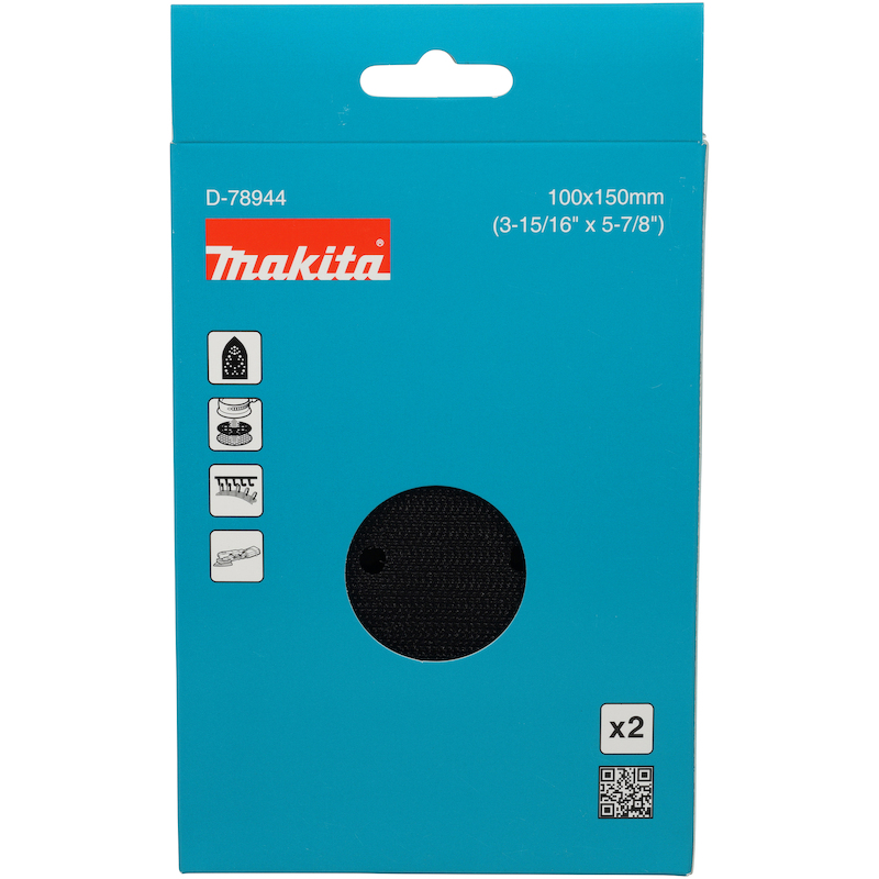 PATIN ABRASIF 100X150MM     D-78944   (2PC) MAKITA