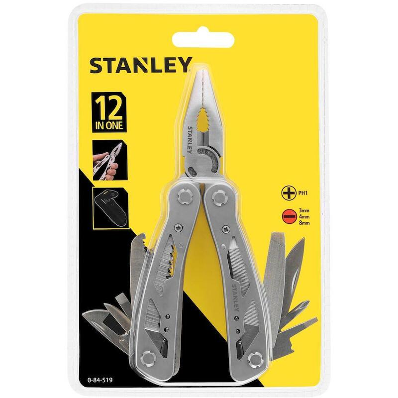 MULTITOOL 12 IN 1 RVS       0-84-519 IN ETUI STANL