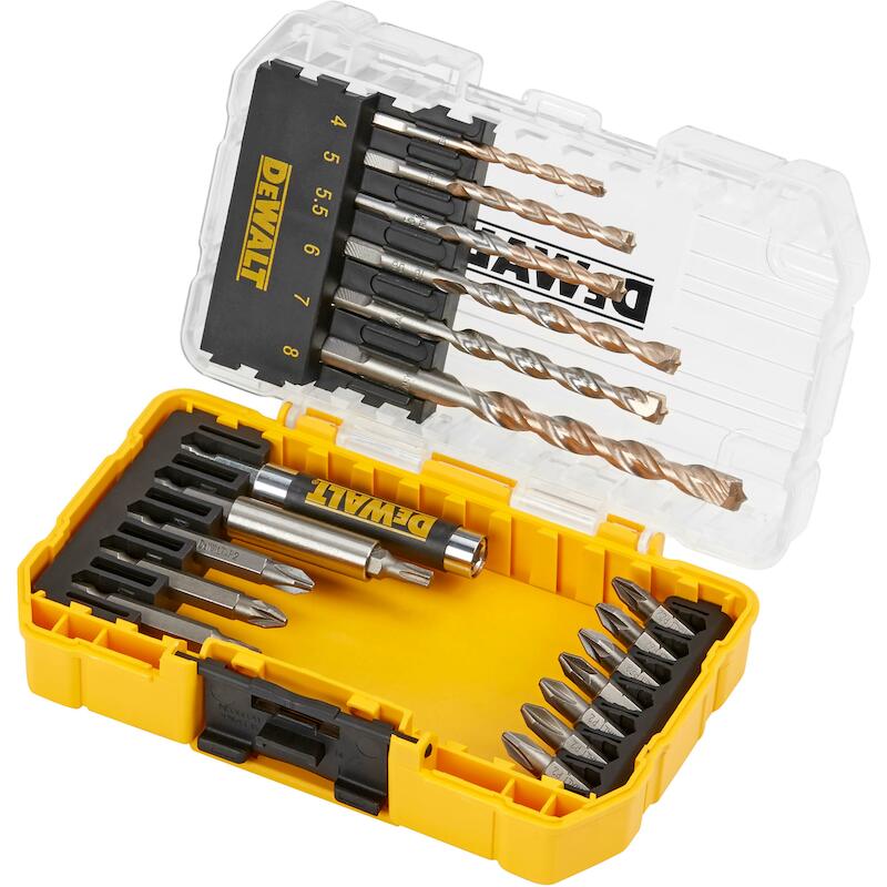 SET FORETS+EMBOUTS TOUGHC.  DT70712   (19PC)DEWALT