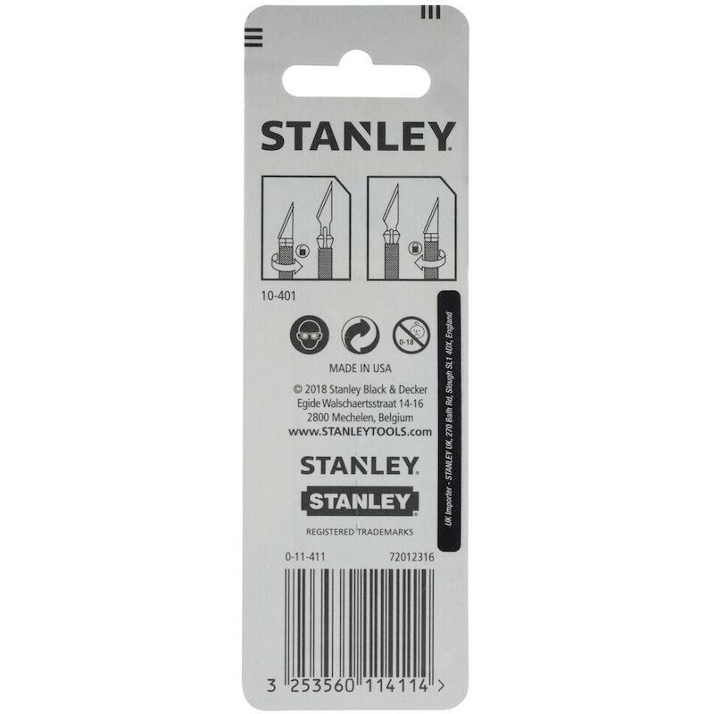 LAME DE COUT.HOBBY 10-401(5)0-11-411 45MM  STANLEY