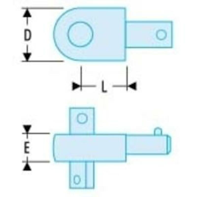 AANDRIJFVIERKANT 1/2"       S.383 (14X18)    FACOM