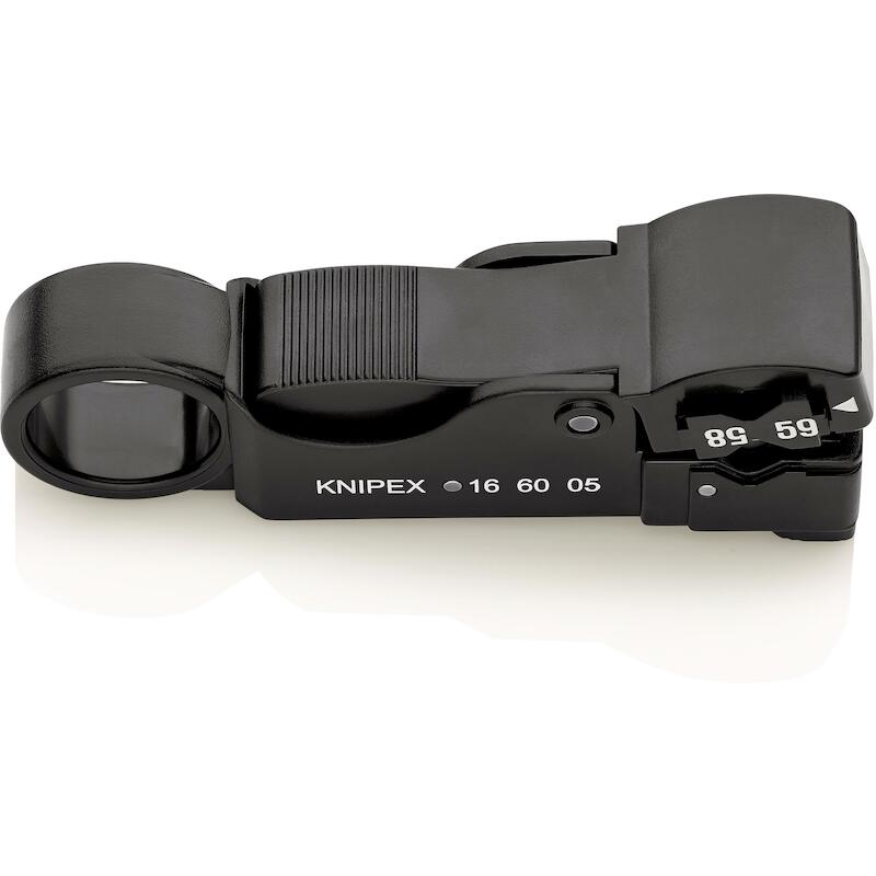OUTIL À DÉNUDER COAX        16 60 05 SB     KNIPEX