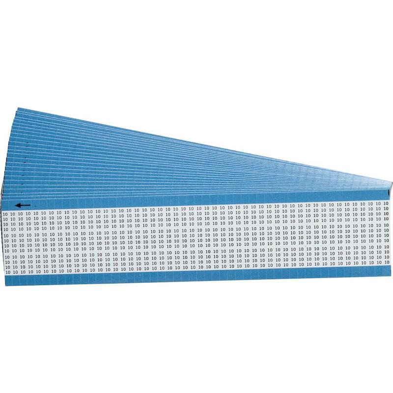 REPERE FIL '10' NOIR/BLANC  054360(3750) 4,35X12,7