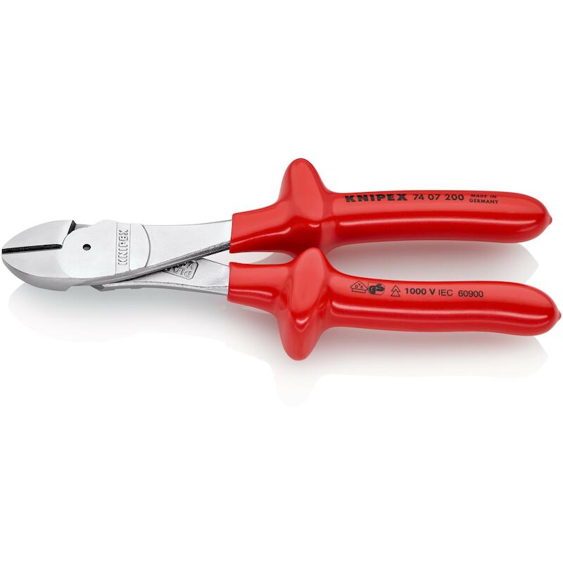 PINCE COUP.DE CÔTÉ VDE      74 07 - 200MM   KNIPEX