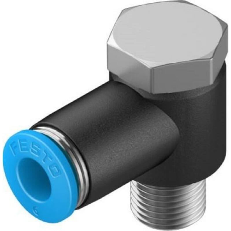 PUSH-IN L-FITTING QSLV-1/8-6-100 (130750) FESTO