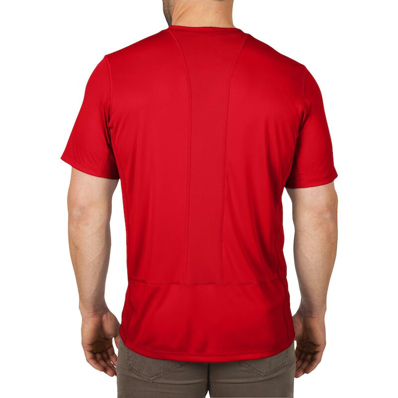 T-SHIRT PES                 WWSSRD ROUGE  XXL MILW