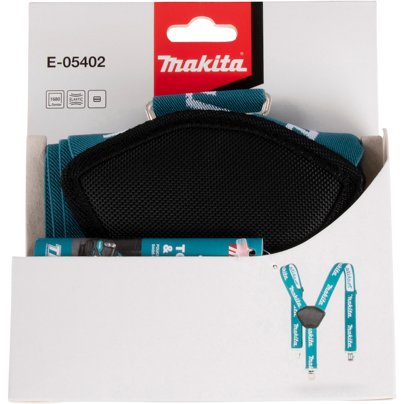 BRETELLEN MET CLIPS         E-05402         MAKITA