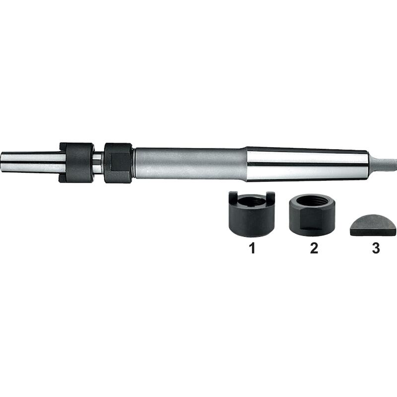 DIN217 ARBRE DE MONTAGE, ALÉSOIRS CREUX DIN219 ET FORETS CREUX DIN222, CM NR.4, 19MM - CM4 - 844100400 - PHANTOM