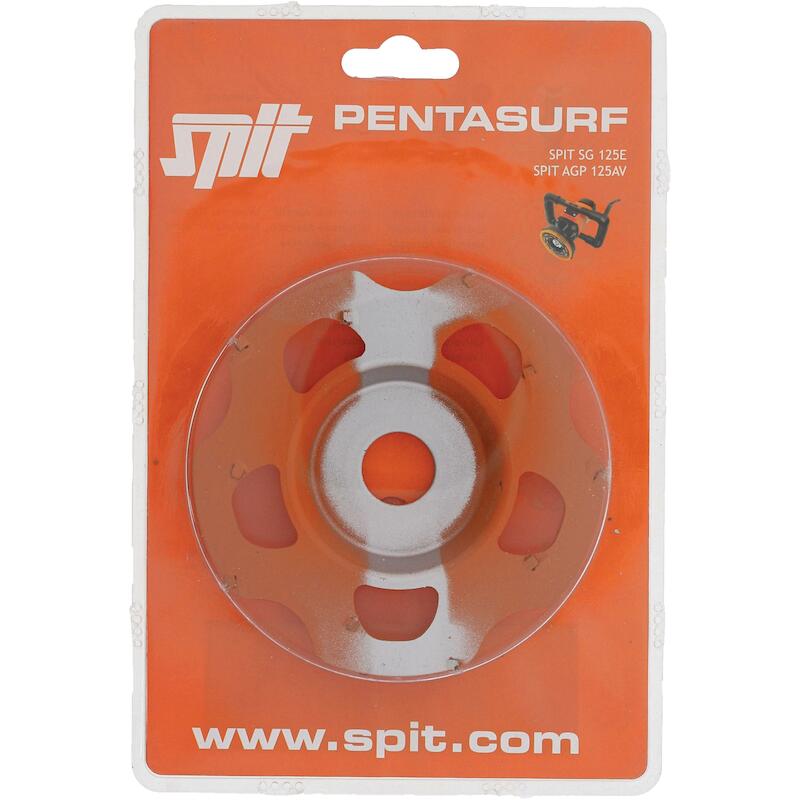 MEULE BOISS.125MM COATING   PENTASURF 610518  SPIT