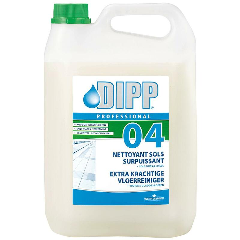 NETTOYANT SOLS SURPUISSANT  NO.04 - 5L        DIPP