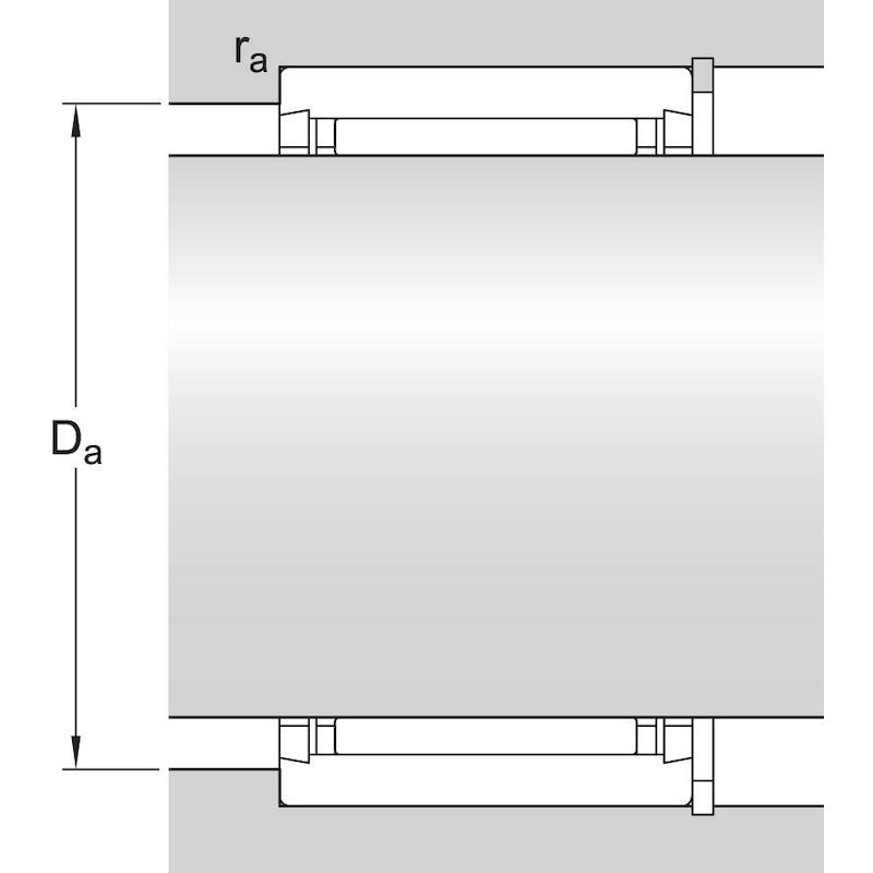 NAALDLAGER ZONDER BINNENRING - SKF NK 10/16 TN