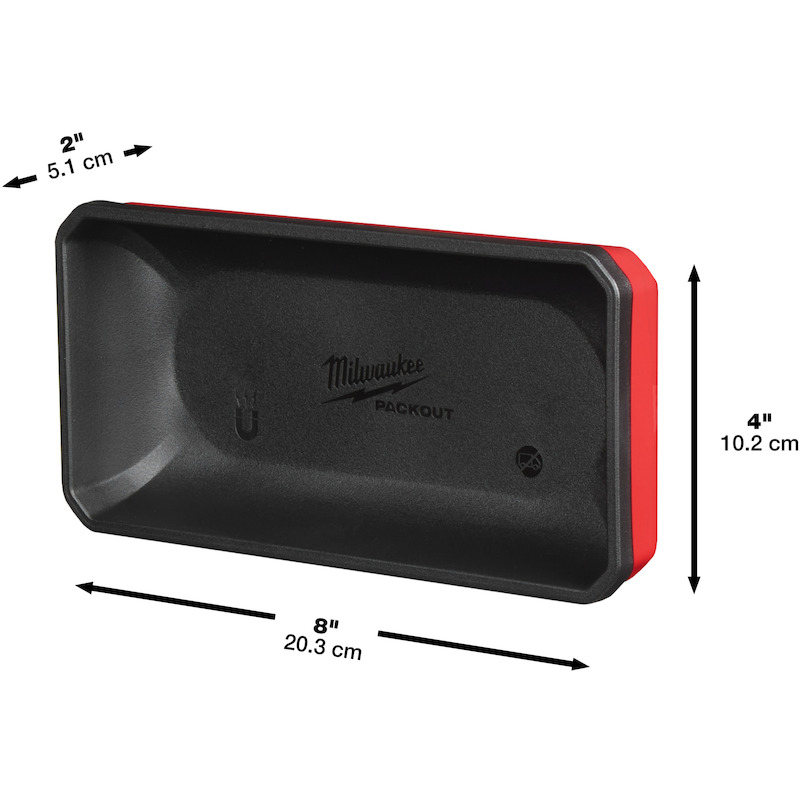 BAC MAGNÉTIQUE 10X20 CM     4932493381 PACKOUT MIL