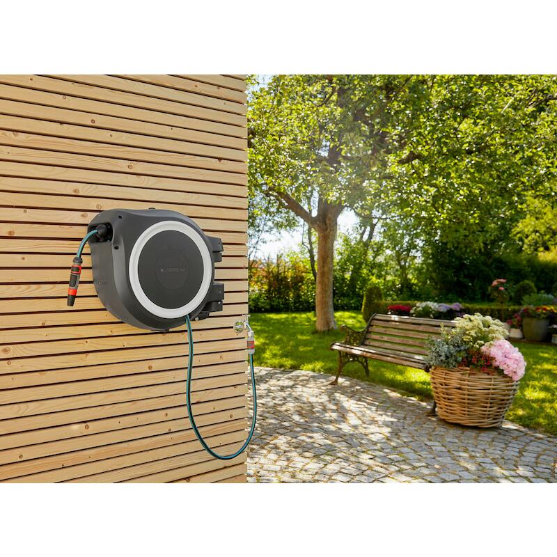 Gardena - Dévidoir mural - RollUp XL - 35 m - ø 13 mm - Blanc - 03166725