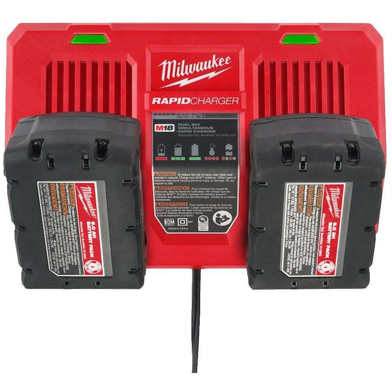 SNELLADER DUAL BAY 18V      M18 DFC      MILWAUKEE