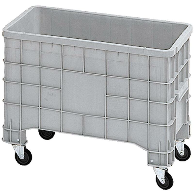 CONTENEUR FPT12400001 1000X640X815 GRIS FONCÉ FAMI
