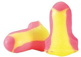 BOUCHON D'OREILLE JETABLE - HOWARD LEIGHT LASER-LITE LASER-LITE - 35 DB JAUNE ET MAGENTA 200 EA