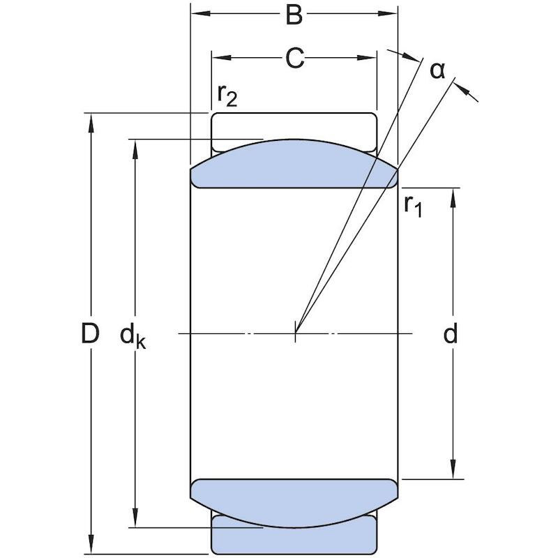 ROTULE                      GE 12 E            SKF