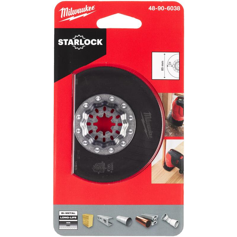 Milwaukee - Multi-material segmented saw blade - 48906038 - 85 x 20 mm - 08069772