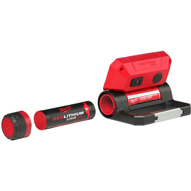 Milwaukee - Projecteur de chantier sans fil - L4 FFL-301 - 4 V - 1x 3,0 Ah - 550 lm - 03205909
