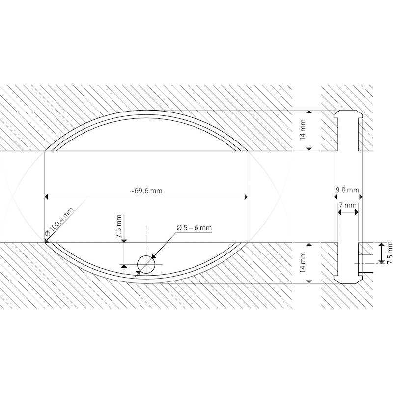LAMELLENDEUVEL - LAMELLO CLAMEX - 27X66X9,7 MM (300 PAAR)
