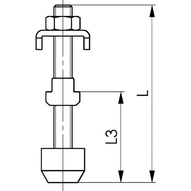 AANDRUKBOUT 6890-7 M12 X 110 99069             AMF