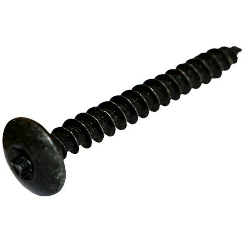 SCHROEF 6X50MM ZN ZWART     956050 - PLATTE KOP