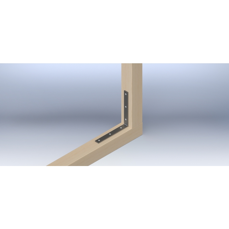 DORPELHOEK ZWAAR ZN         82473 - 175X175MM