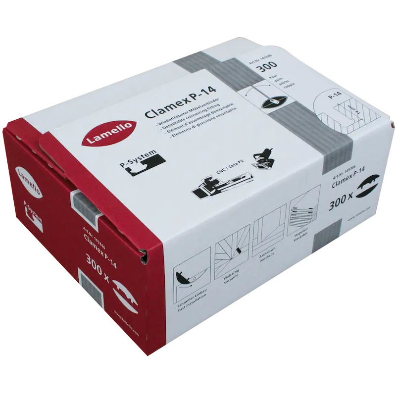 LAMELLENDEUVEL - LAMELLO CLAMEX - 27X66X9,7 MM (300 PAAR)