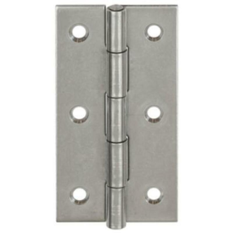 SCHARNIER/SMAL INOX STIFT            100X52  INOX