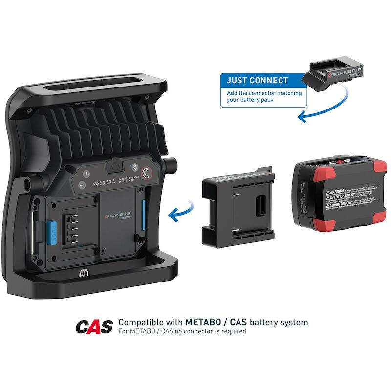 LAMPE CHANTIER ACCU 18V/BOD NOVA 4 CONNECT SCANGRI