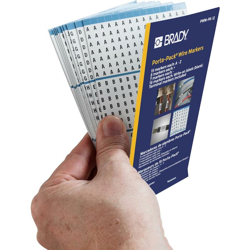 CARNET REPERE FIL NOI/BLANC 031212           BRADY