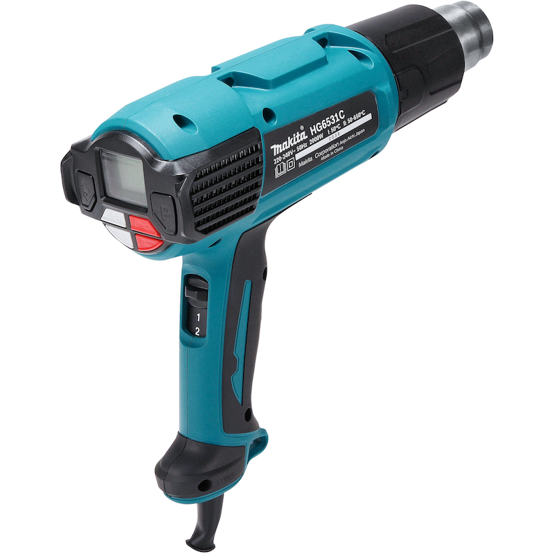 SOUFFLANTE À AIR CHAUD ÉLECTRIQUE EN SET - HG6531CK - MAKITA