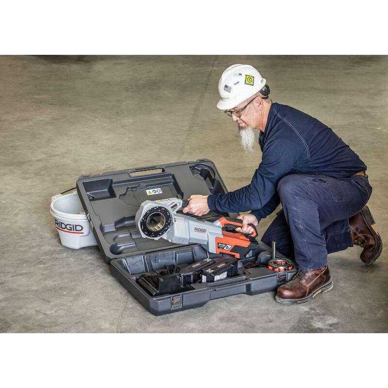 MACHINE À FILETER 60V/2X4AH 760 FXP (12-R)  RIDGID