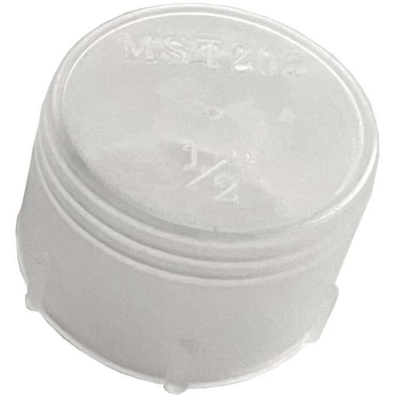 STOFKAP 2" TRANP.                              PVC