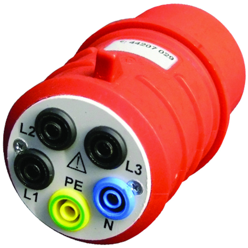 DRIEFASENSTROOMSTEKKER 16A  DAA-16        BEHA-AMP