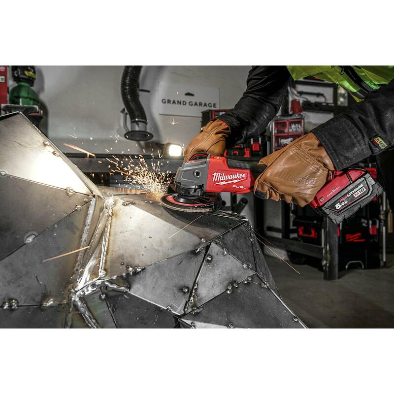 Milwaukee - M18 ONEFSAG125XPDB-0X - Cordless angle grinder - 18 V - ø 125 mm - M14 - body - in hd Box - 03167502