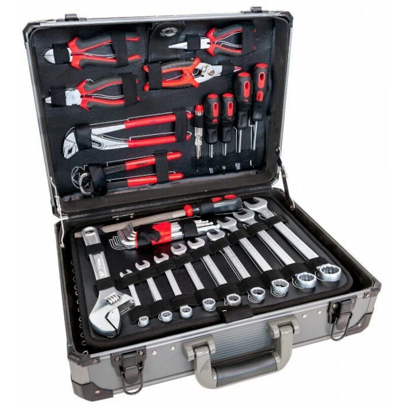 COFFRE D'OUTILS ALU         75255  (127PC)AIRPRESS