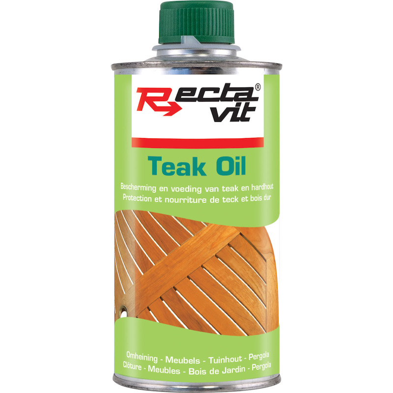 BESCHERMPRODUCT TEAK        TEAK OIL 0,5L RECTAVIT