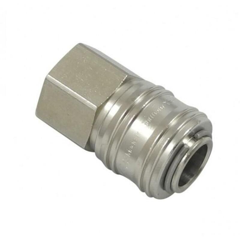 Parker - coupleur rapide - 26KAIW13MPN - 1/4" bspp femelle - série 26 - dn 7,2 mm - laiton - 35 bar - 03076129