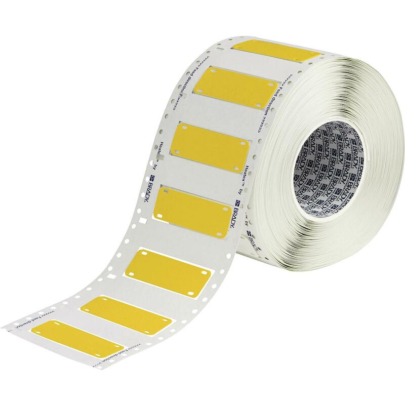 KABELMERKER - BRADY 620339 - 'BLANCO' GEEL 75X25 MM (500 EA)