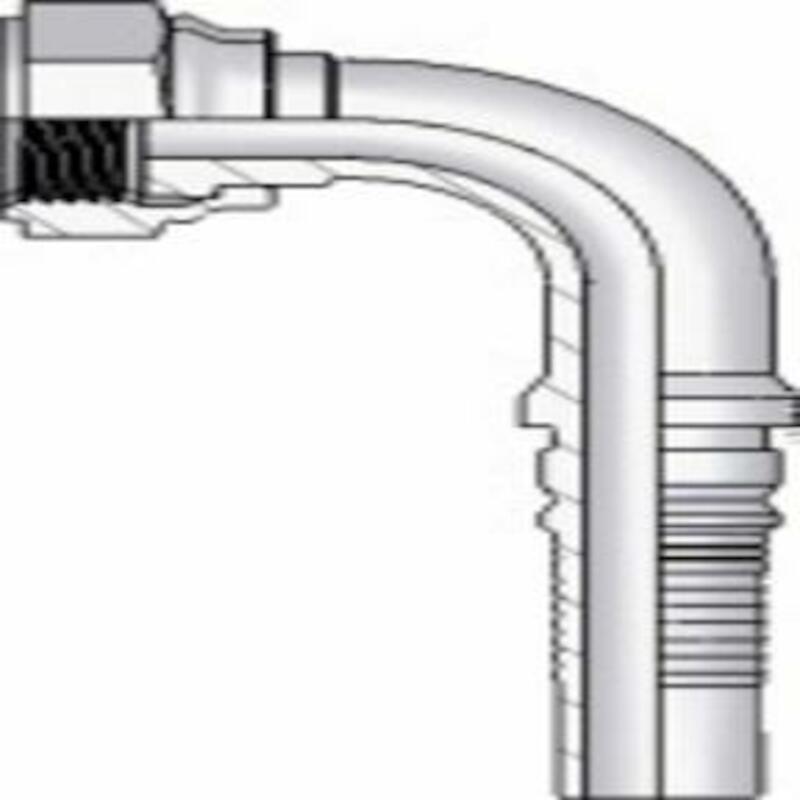 PERSKOPP.90° ORFS - 1 11/16"V/UNF X 1 1/4"  INTERL