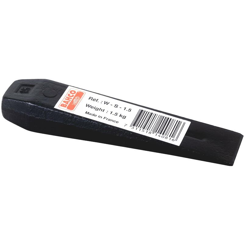 COIN A FENDRE 2000GR/250MM  W-S-2.0 ACIER    BAHCO