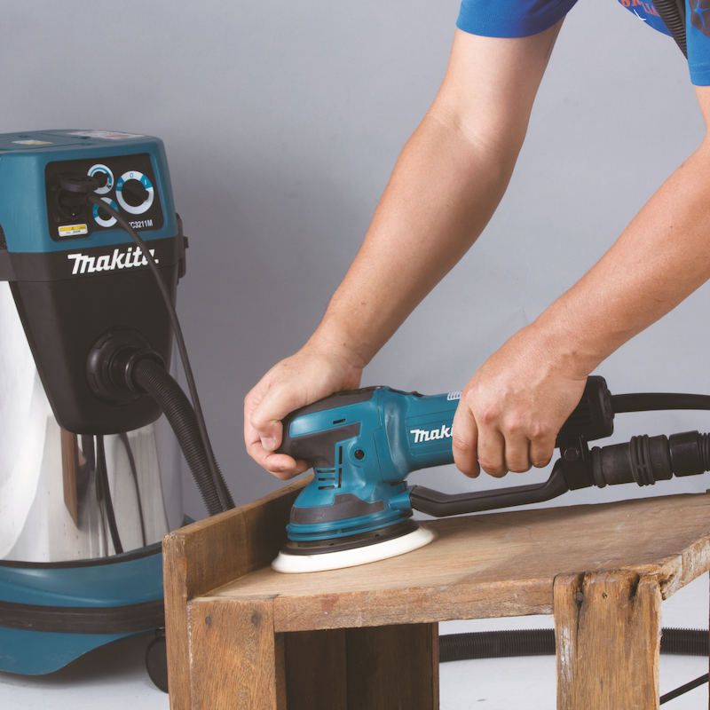 PONCEUSE EXCENTRIQUE AVEC ROTATION ENCLENCHABLE  750 W - BO6050J - MAKITA