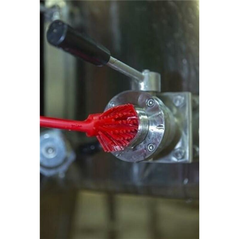 BROSSE À VAISS.POL.M BLANC  4337/5  255X60MM VIKAN