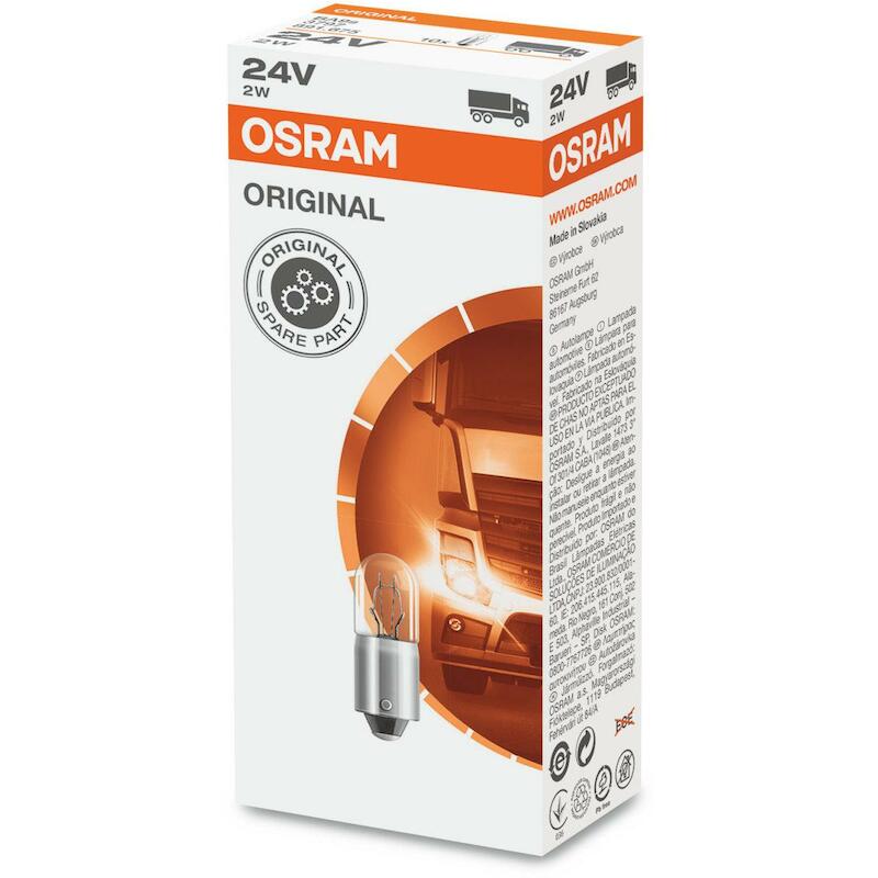 OSRAM 3797 LAMPEN 24V 2W BA9S