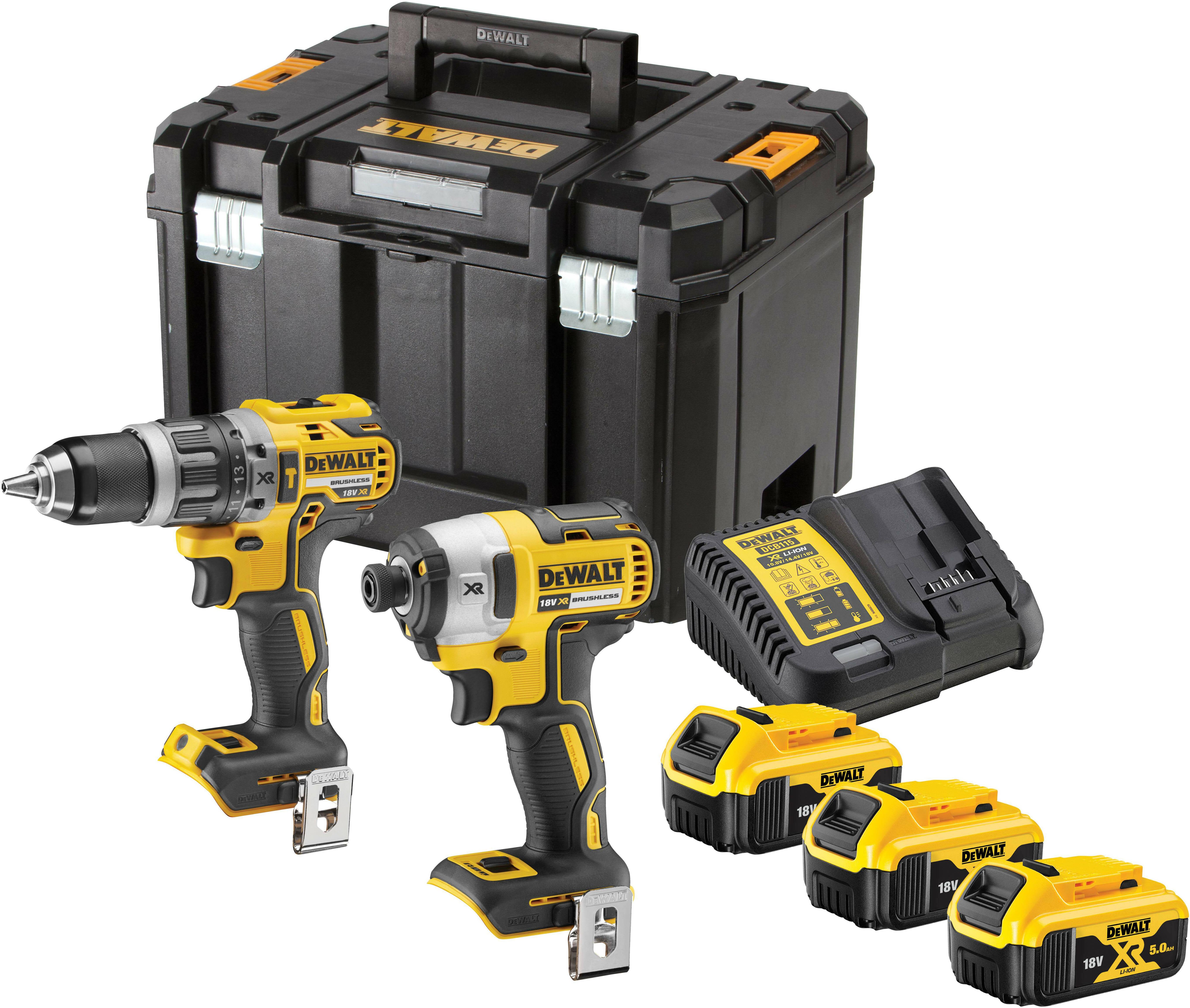 ACCUMACHINESET 18V/3X5AH    DCK266P3T(TSTAK)DEWALT