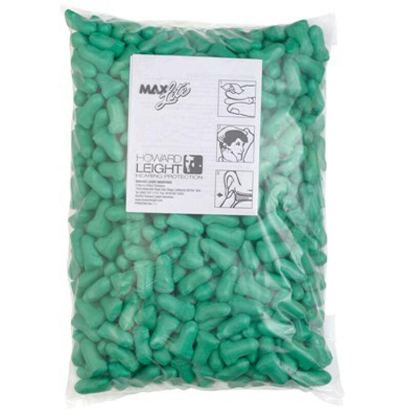 WEGWERPOORDOP - HOWARD LEIGHT MAX LITE MAX LITE -34 DB GROEN 200 EA